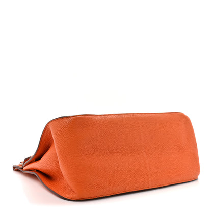 Hermes Taurillon Clemence Jypsiere 31 Orange 4 of 15