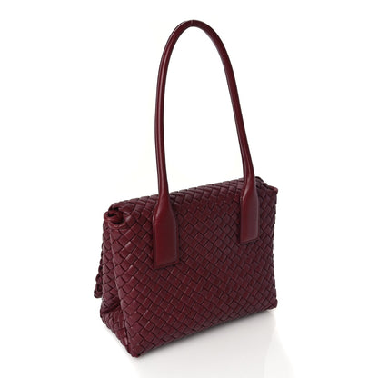 Bottega Veneta Nappa Intrecciato Patti Top Handle Bag Barolo 2 of 8