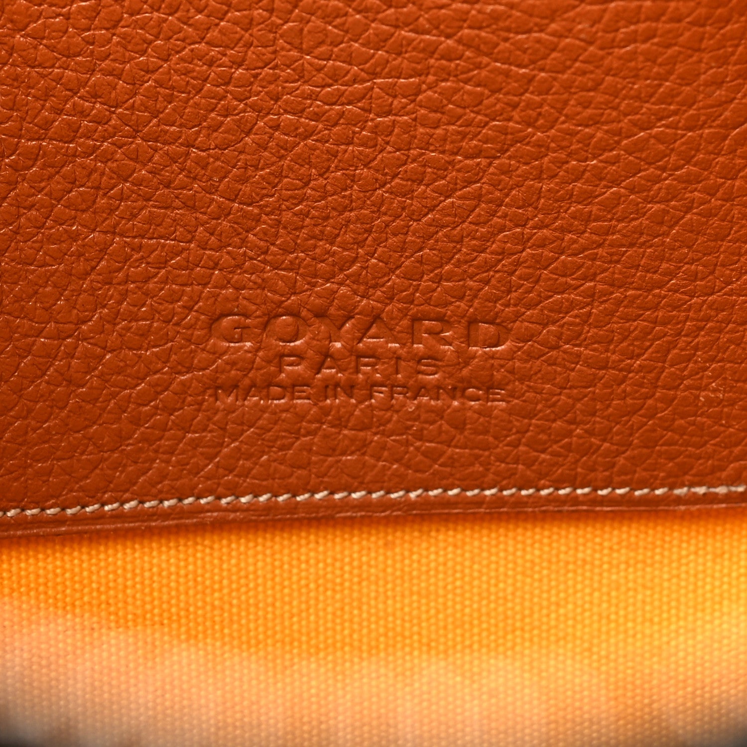 Goyard Goyardine Senat MM Pocket Black Tan 6 of 9