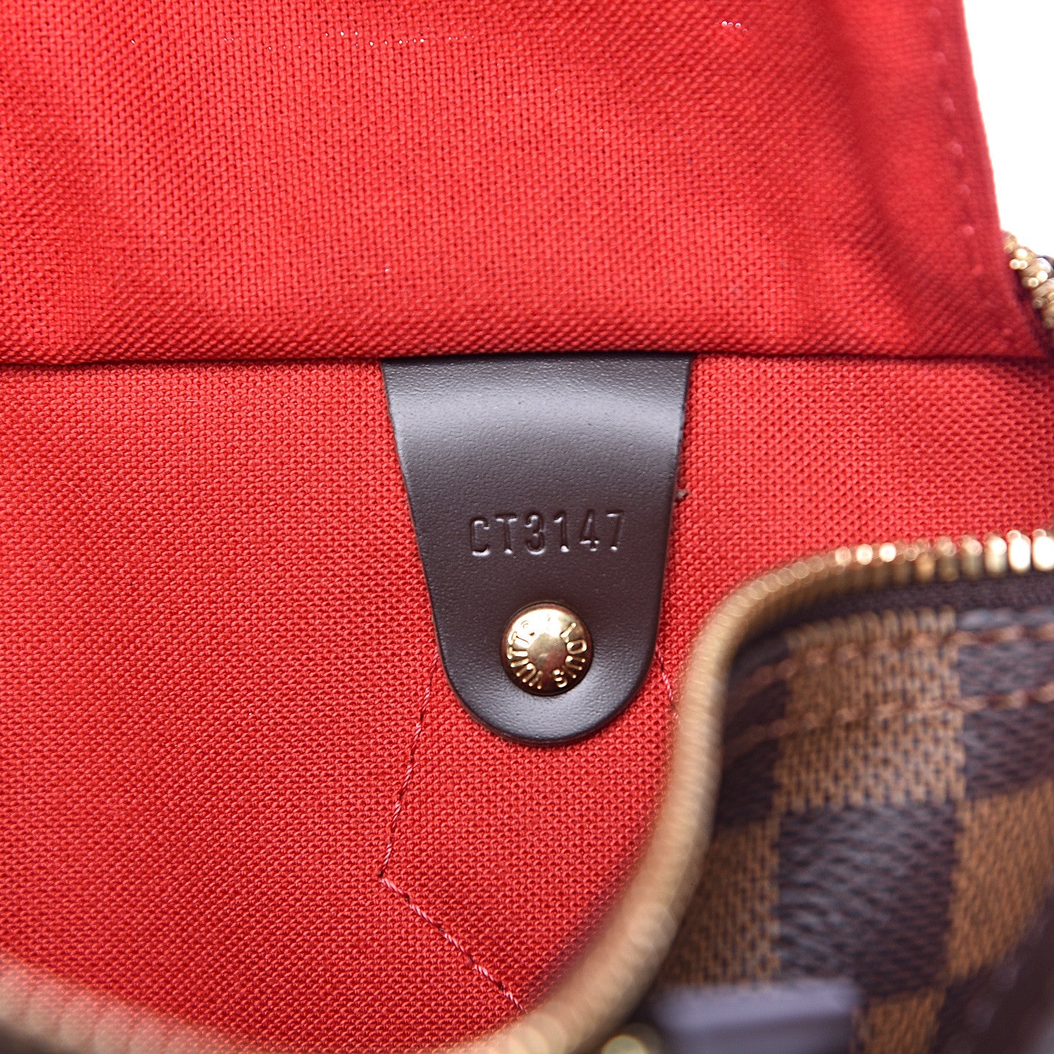 Louis Vuitton Damier Ebene Speedy Bandouliere 30 5 of 12