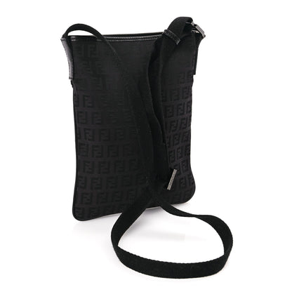 Fendi Zucchino Crossbody Black 2 of 8
