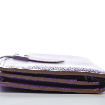 Hermes Chevre Mysore Bearn Gusset Wallet Parme 12 of 14