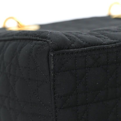 Christian Dior Nylon Cannage Large Lady Dior Black 11 of 11