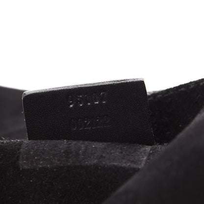 Gucci Suede Lovely Heart Shoulder Bag Black 7 of 7