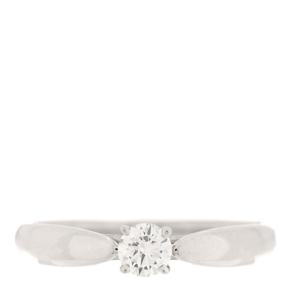 Tiffany Platinum Diamond .19ct Harmony Solitaire Engagement Ring 49 5 1 of 5