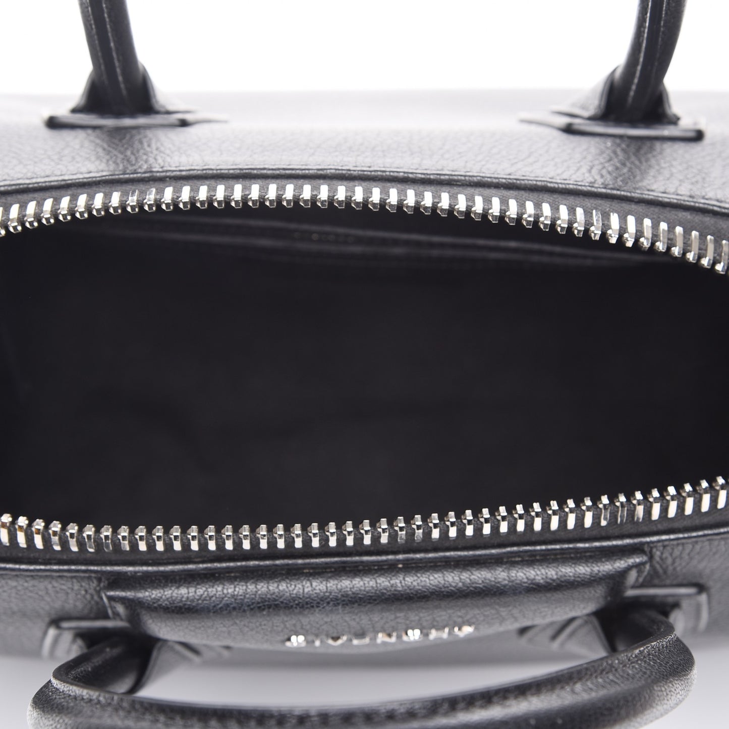 Sugar Goatskin Small Antigona Black