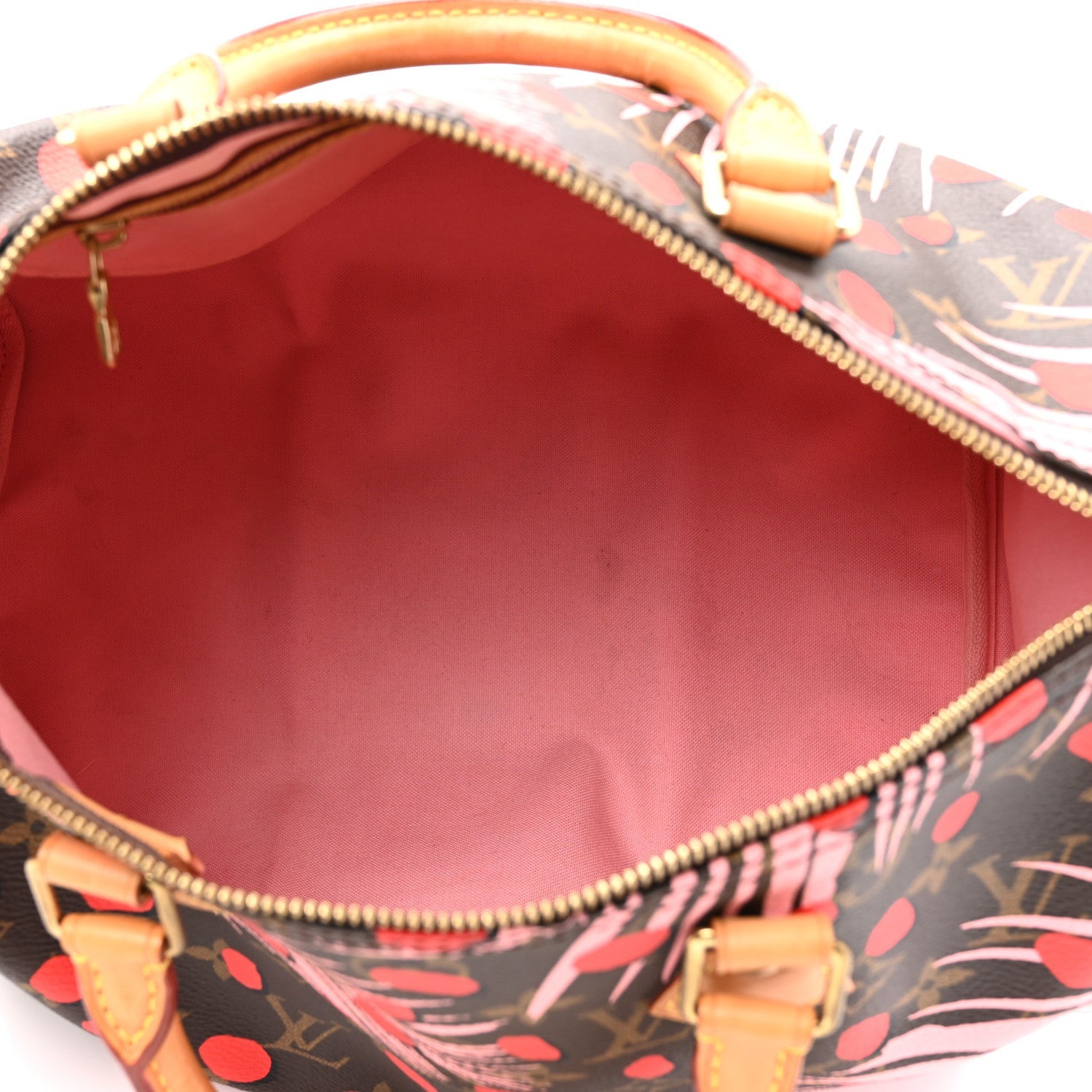Louis Vuitton Monogram Jungle Dots Speedy 30 Sugar Pink Poppy 5 of 7