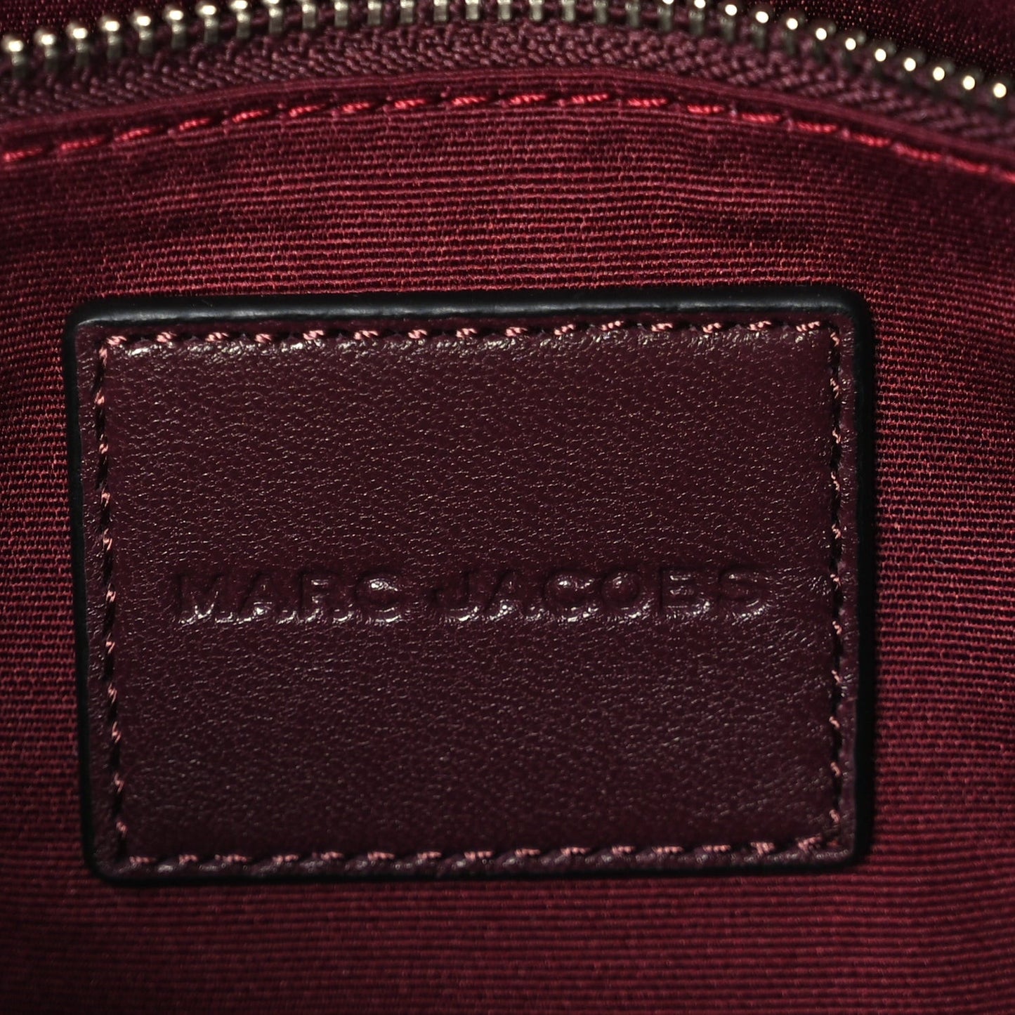 Calfskin Medium The Cristina Satchel Dark Red