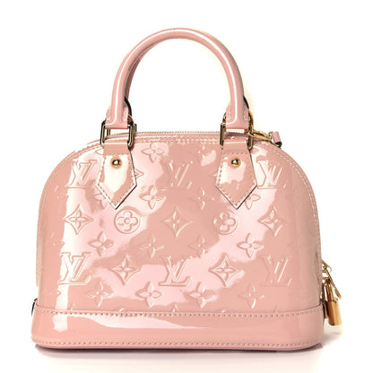 Louis Vuitton Vernis Alma BB Rose Ballerine 2 of 4