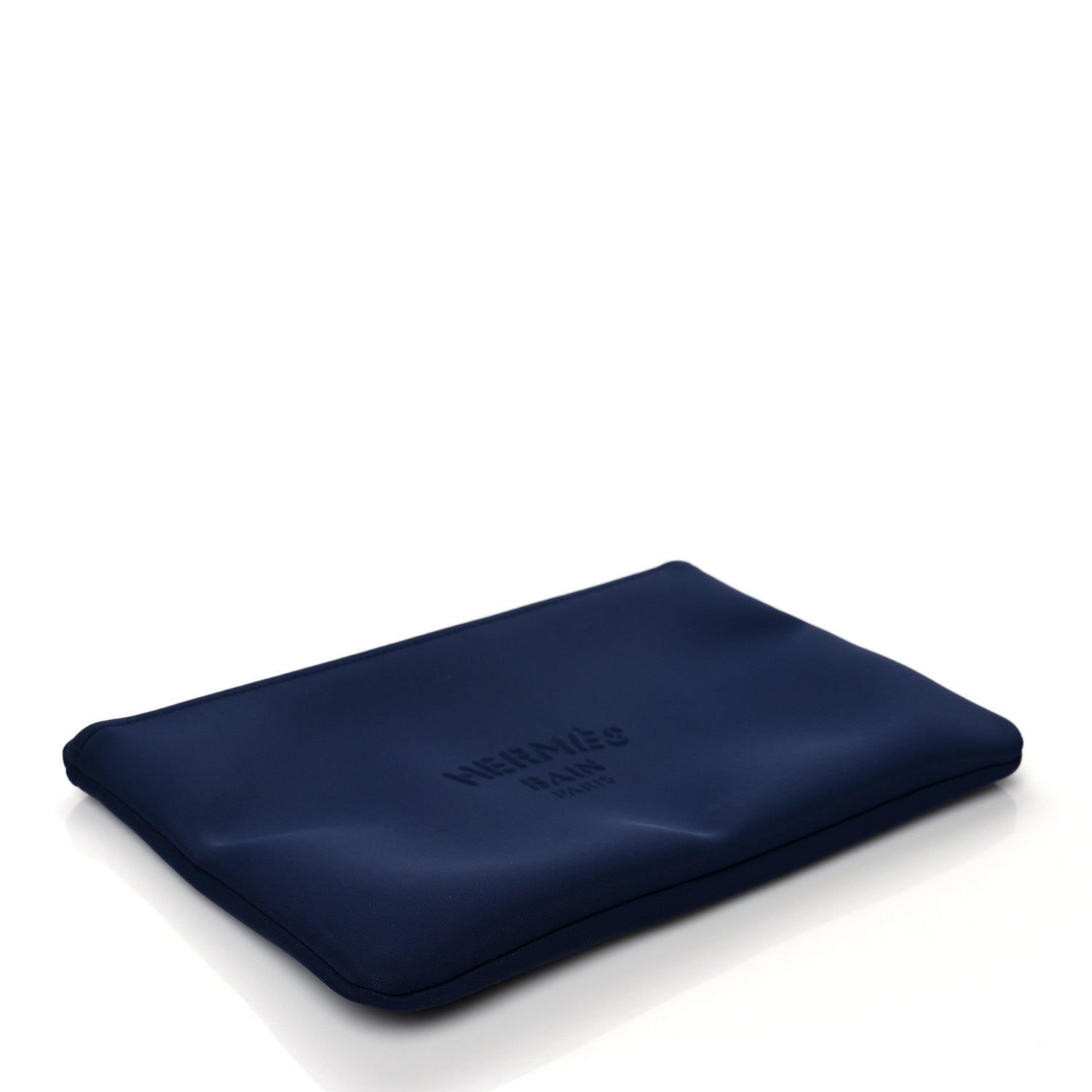 Hermes Neoprene Neobain Medium Case Marine 4 of 8