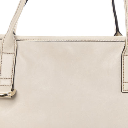 Gucci Calfskin Medium New Britt Tote Off White 8 of 12