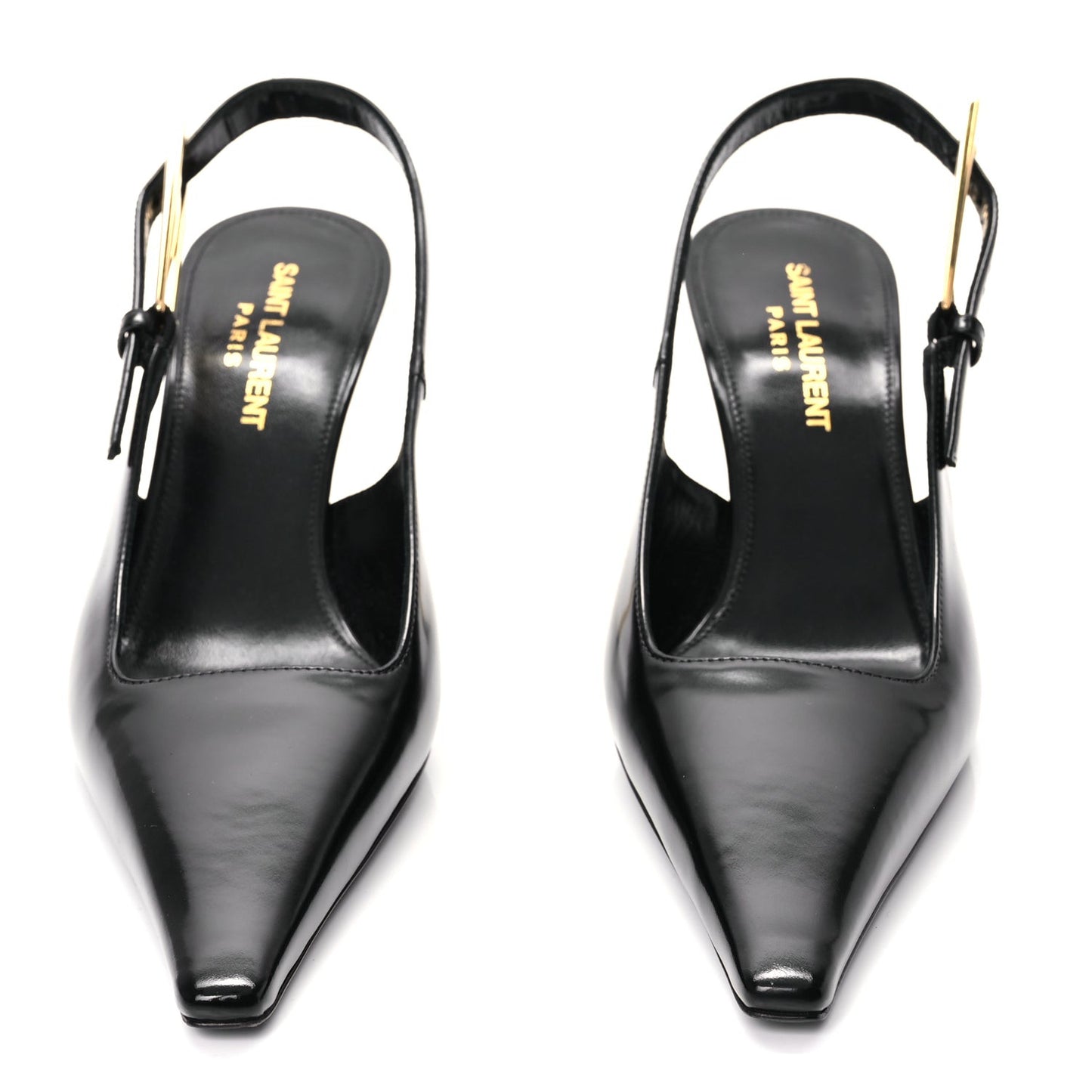 Vitello Marilyn Lee 75 Slingback Pumps 36 Black