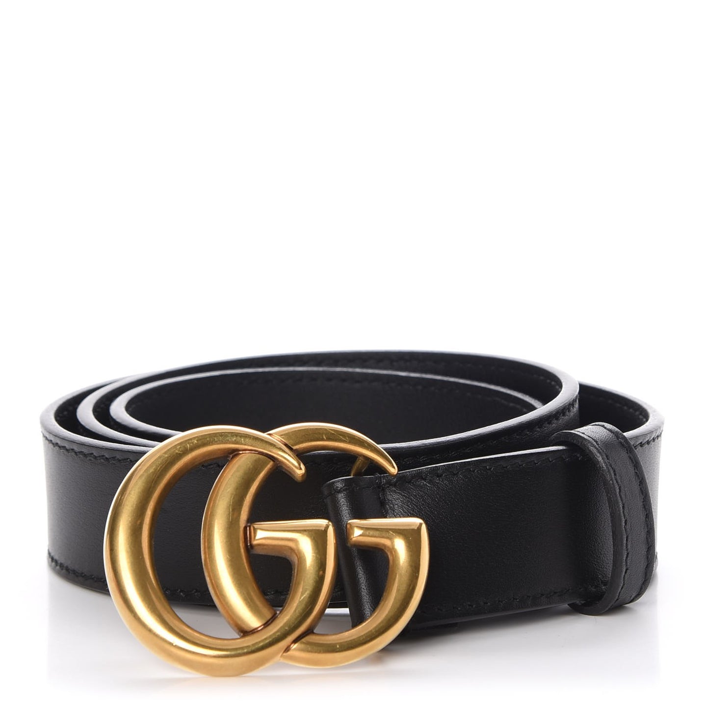 Calfskin Double G 30mm Belt 75 30 Black