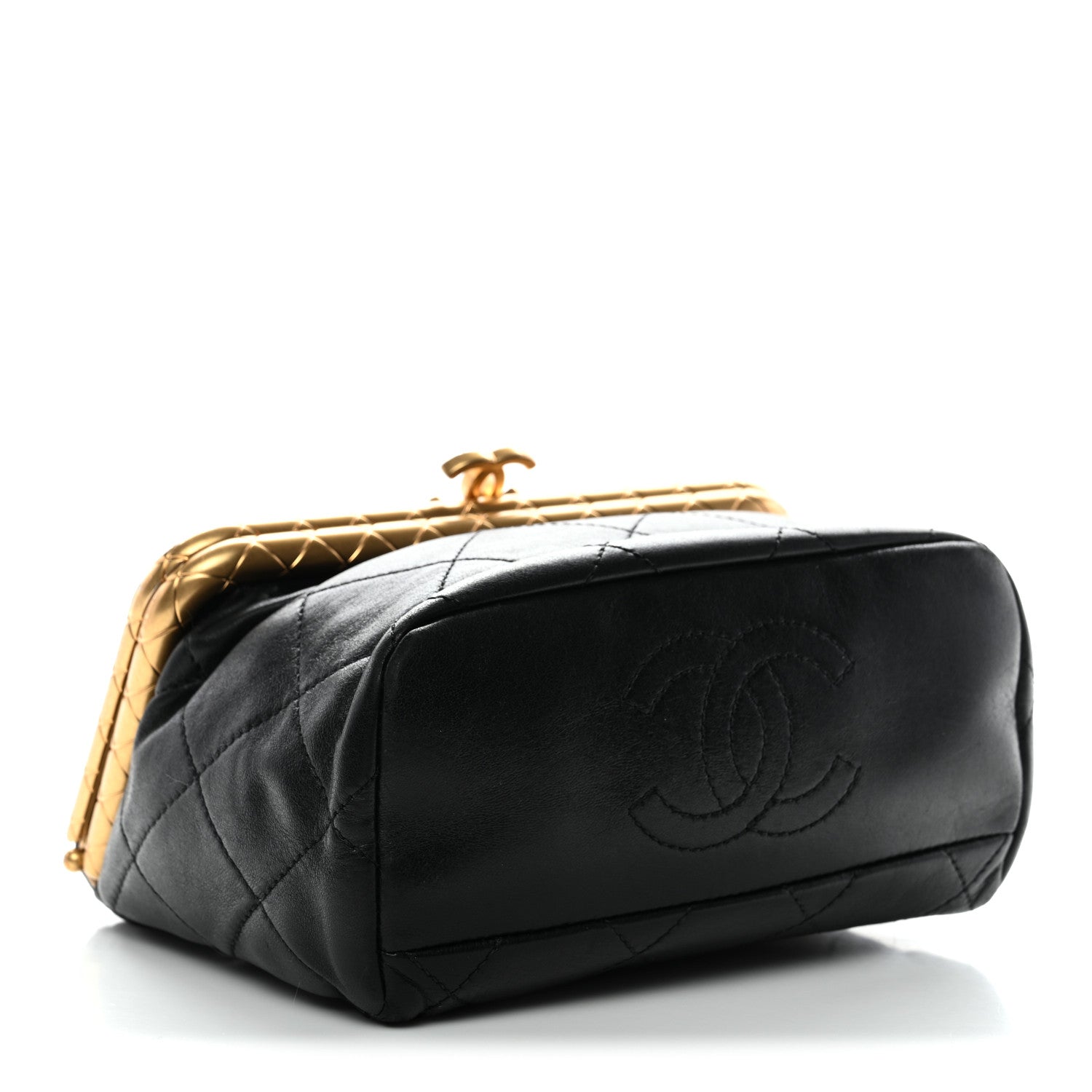 Chanel Lambskin Quilted My Crush Bag Black 4 of 9