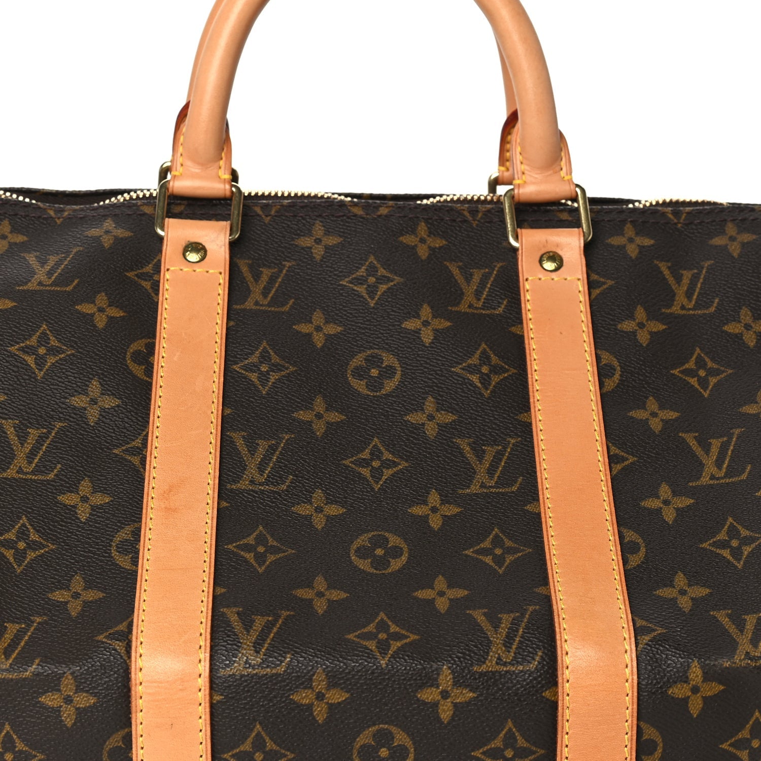 Louis Vuitton Monogram Keepall Bandouliere 50 7 of 9