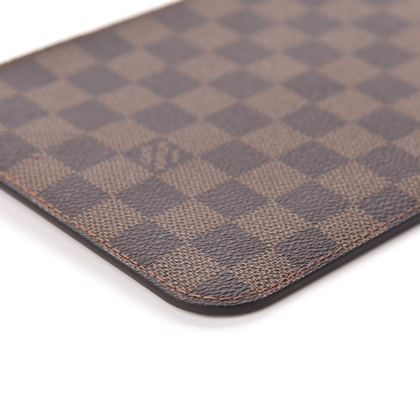 Damier Ebene Neverfull MM GM Pochette Rose Ballerine