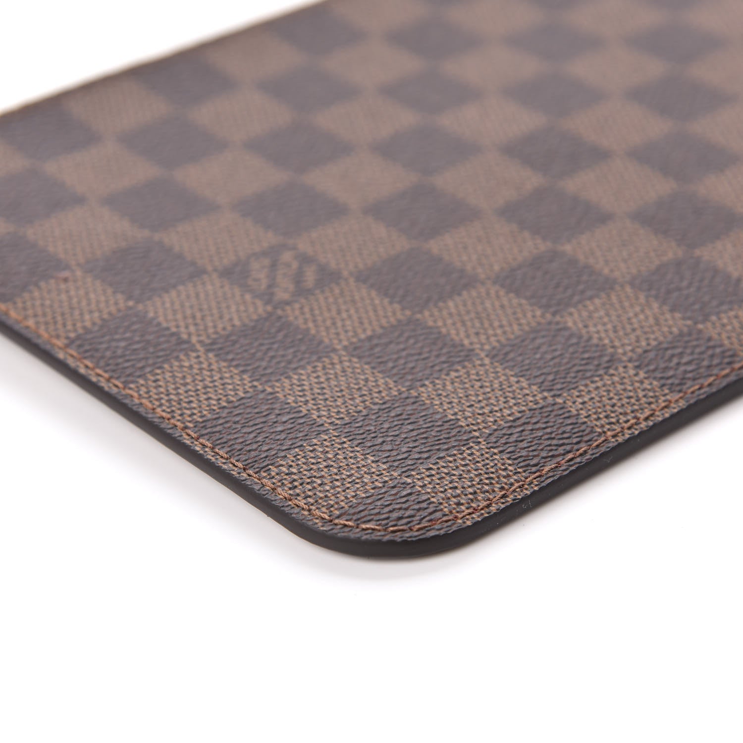 Louis Vuitton Damier Ebene Neverfull MM GM Pochette Rose Ballerine 6 of 10