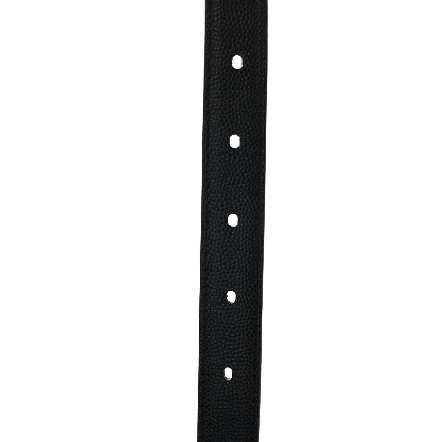 Grain De Poudre Monogram Passant Buckle Belt 105 Black