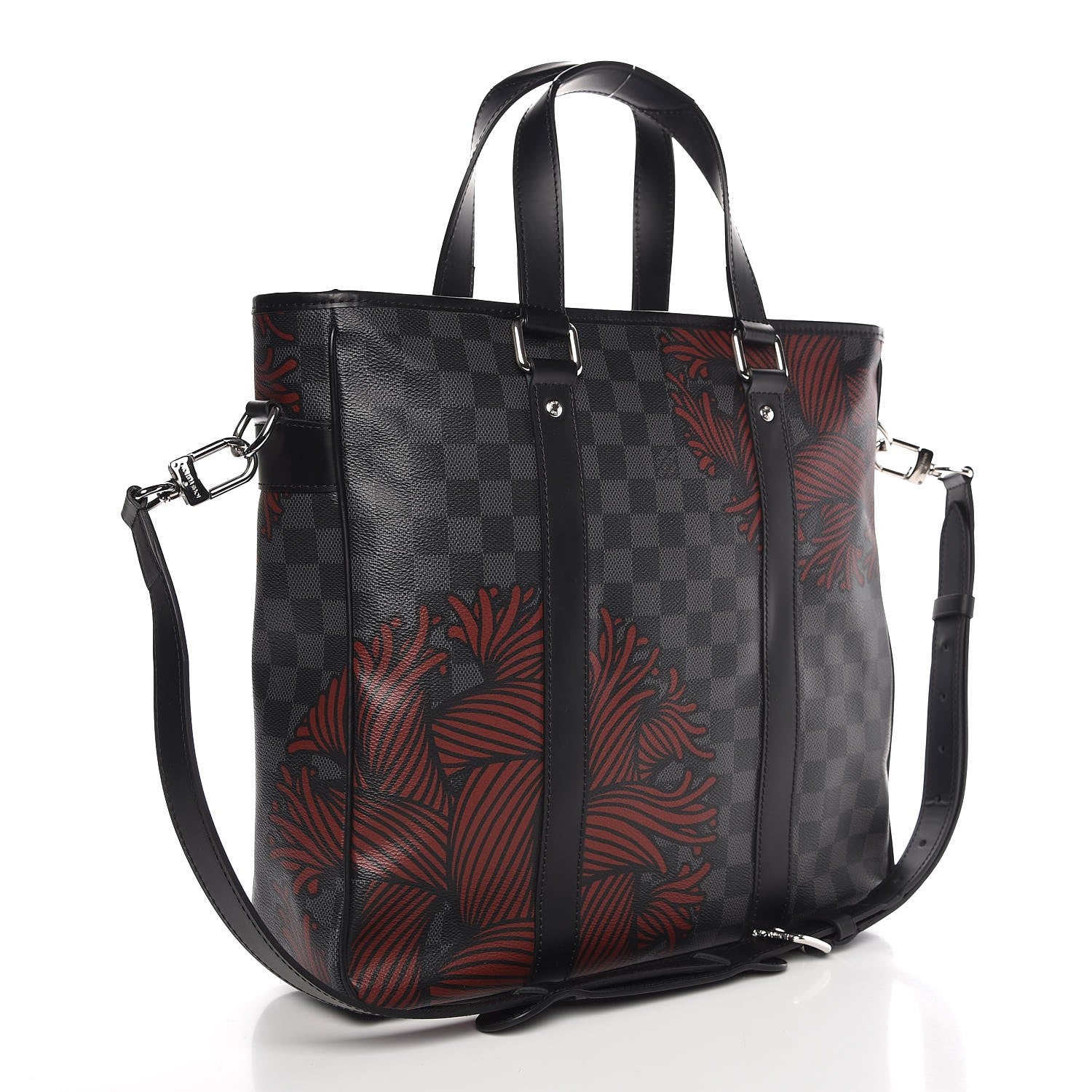 Louis Vuitton Damier Graphite Rope Tadao Red 2 of 10