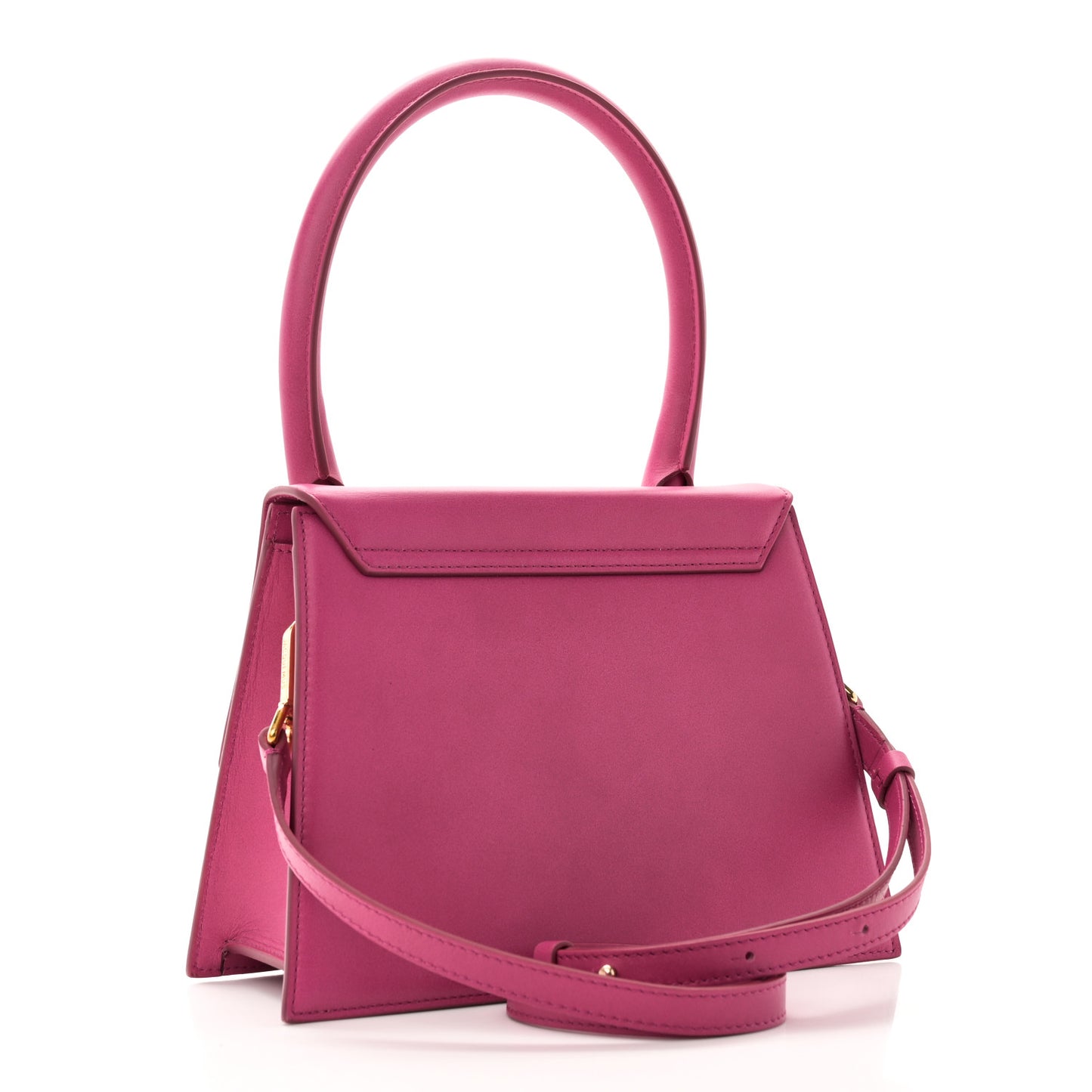 Smooth Calfskin Le Grand Chiquito Dark Pink