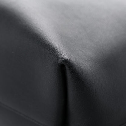 Saint Laurent Calfskin Large Fringe Shopping Tote Black 9 of 18