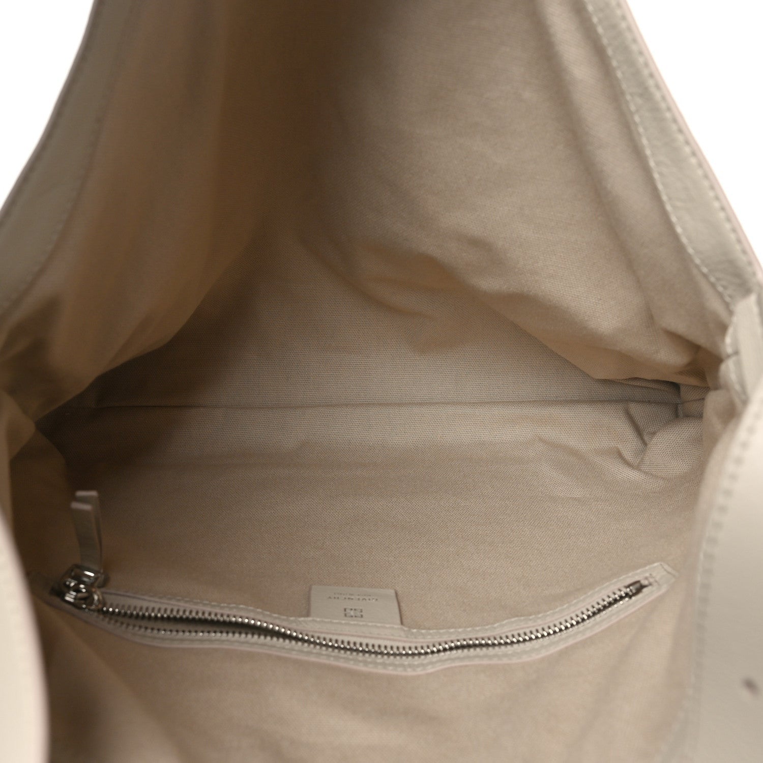 Givenchy Tumbled Calfskin Medium Voyou Bag Natural Beige 6 of 7