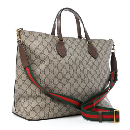 Gucci GG Supreme Monogram Courrier Soft Tote 2 of 4