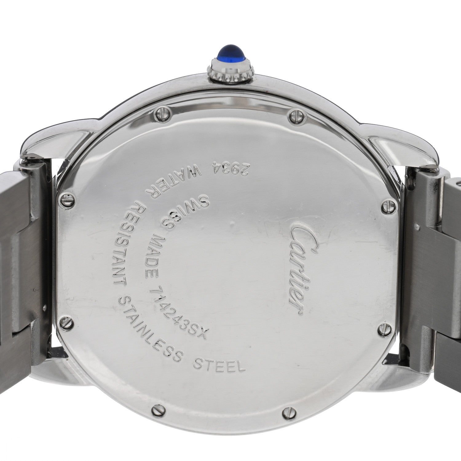 Cartier Stainless Steel 36mm Ronde Solo Quartz Watch 4 of 4