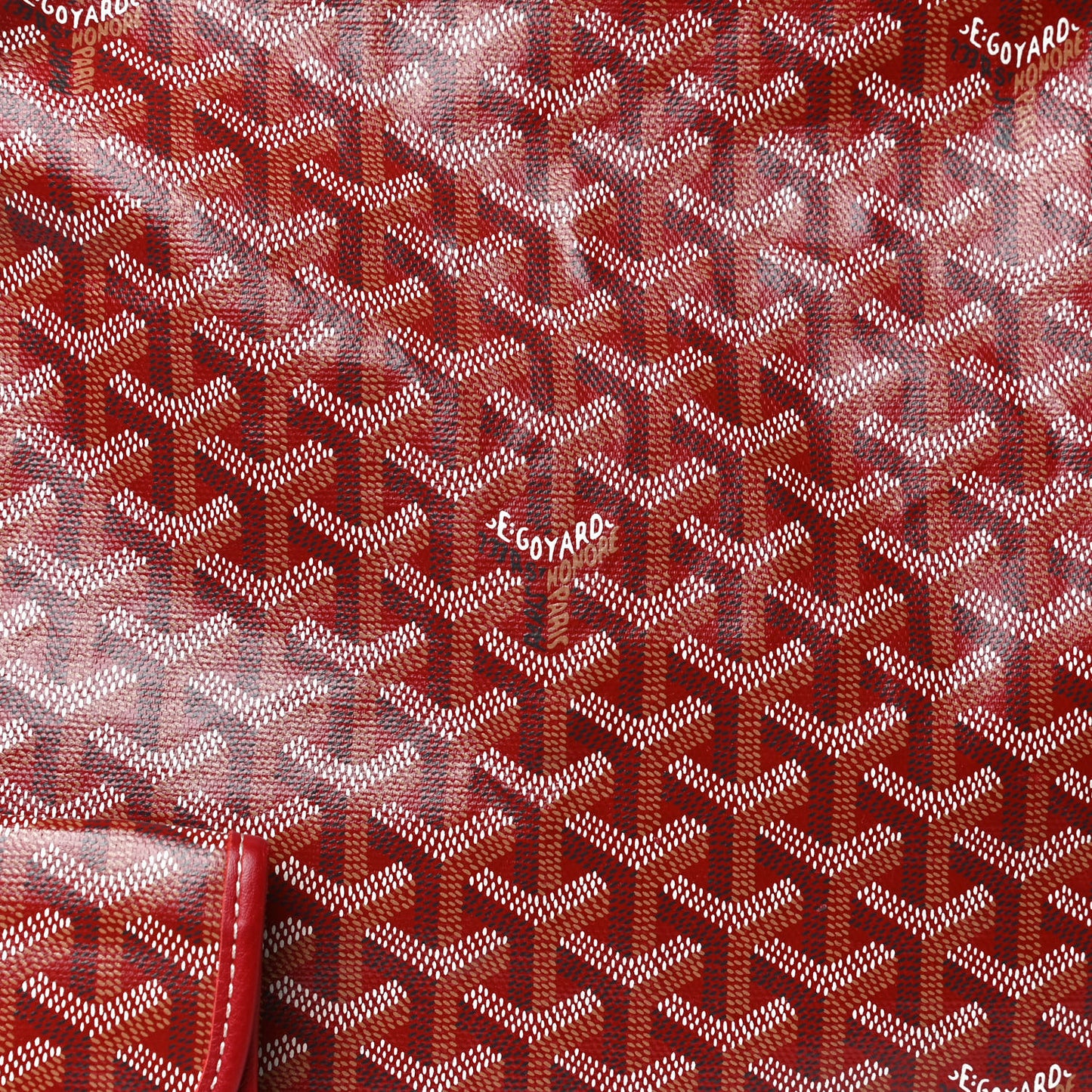 Goyardine Saint Louis GM Red