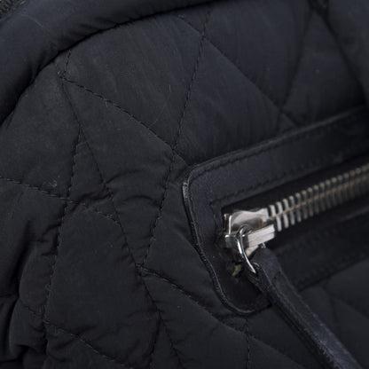 Chanel Nylon Quilted Coco Cocoon Trolley Black 10 of 20