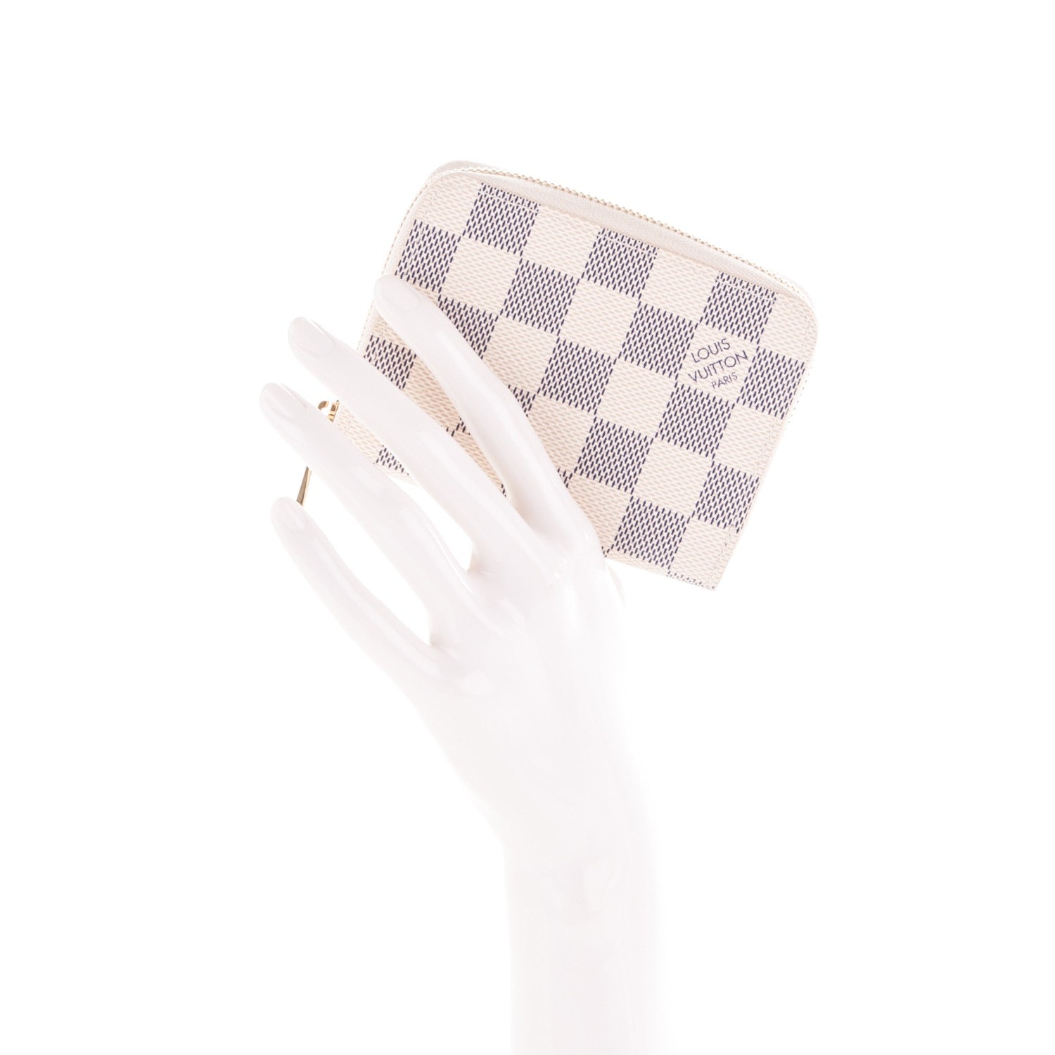 Louis Vuitton Damier Azur Zippy Coin Purse 2 of 6