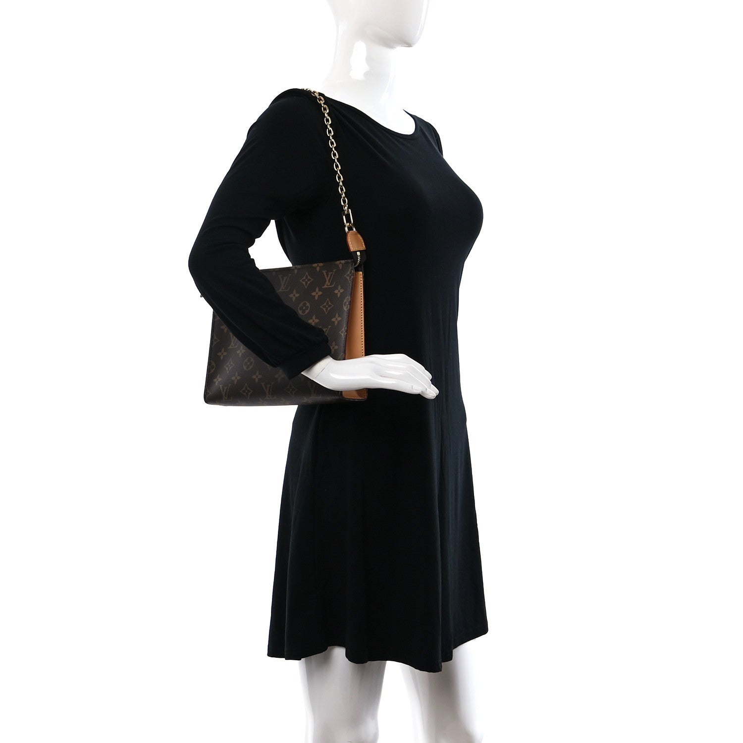 Louis Vuitton Monogram Toiletry Pouch On Chain 2 of 9