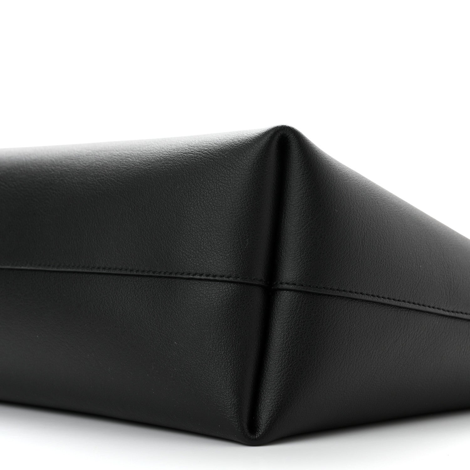 Saint Laurent Calfskin Large Shopping Tote Black 11 of 11
