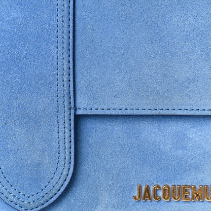 Jacquemus Nubuck Le Grand Bambino Blue 6 of 8