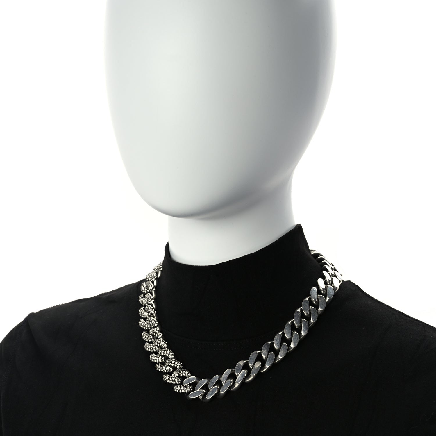 Saint Laurent Curb Chain Necklace 2 of 4