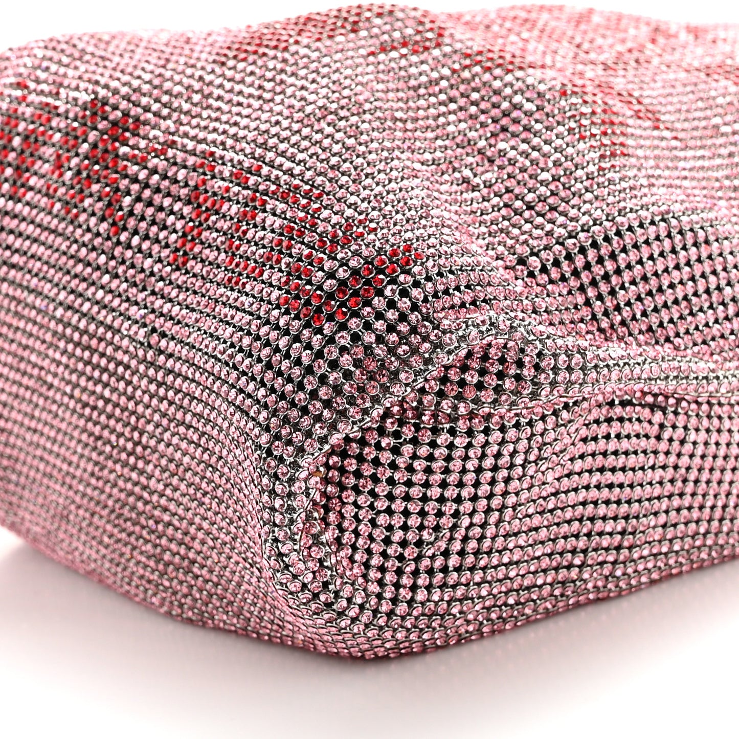 Crystal Mini Wanglock Shopper Red