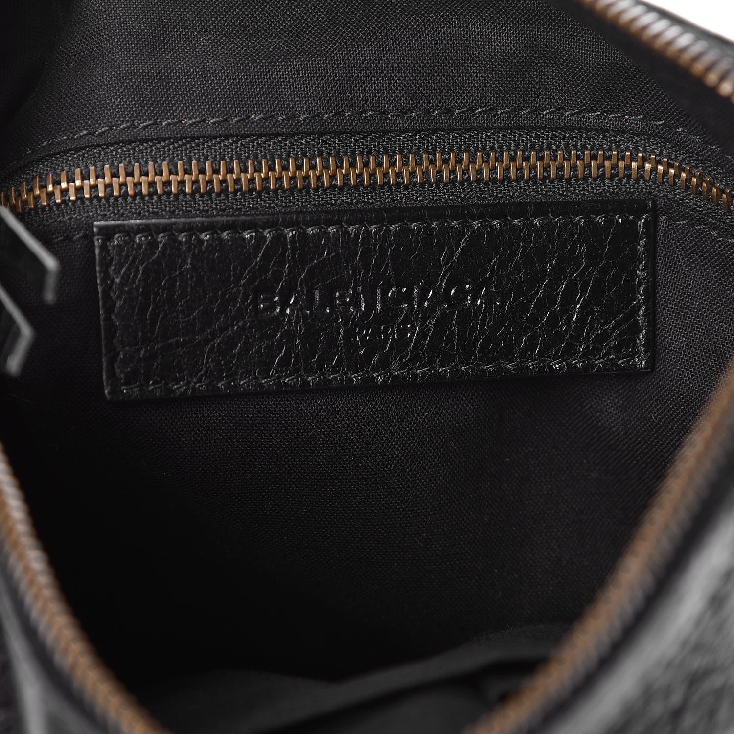 Balenciaga Agneau Classic Hardware Flat Crossbody Black 6 of 7