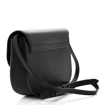 Saint Laurent Smooth Calfskin Monogram Medium Kaia Satchel Black 3 of 11