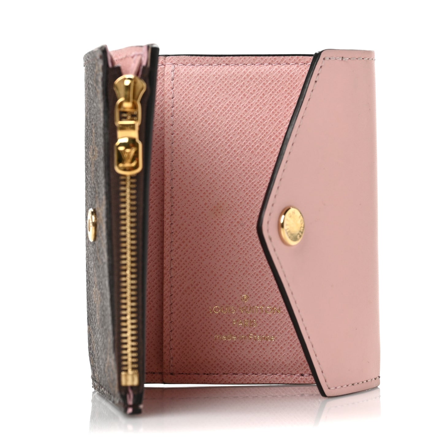 Monogram Zoe Wallet Rose Ballerine