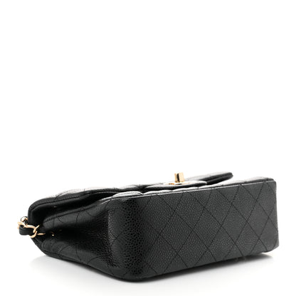 Chanel Caviar Quilted Mini Rectangular Flap Black 4 of 11