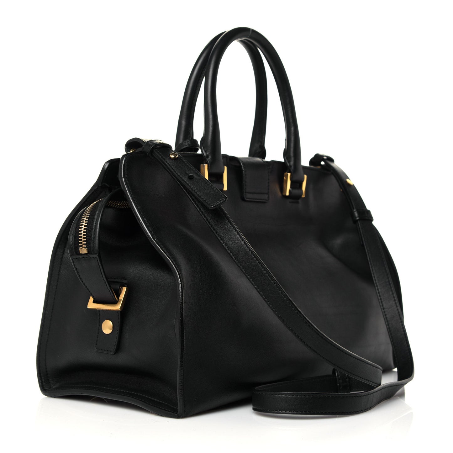 Calfskin Small Classic Y Cabas Black