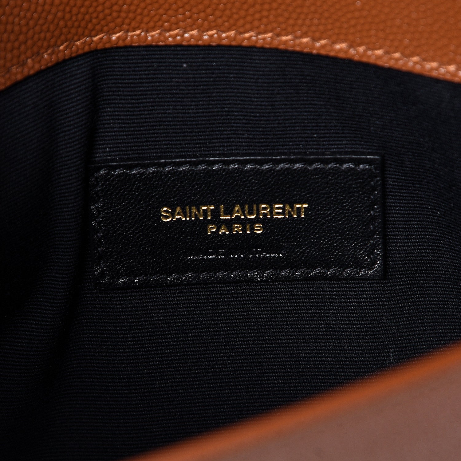 Saint Laurent Grain De Poudre Uptown Pouch Brick 6 of 7