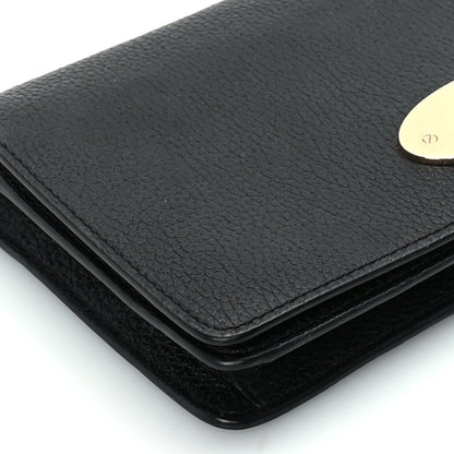 Burberry Grainy Print Bayswater Clutch Wallet Black 7 of 8