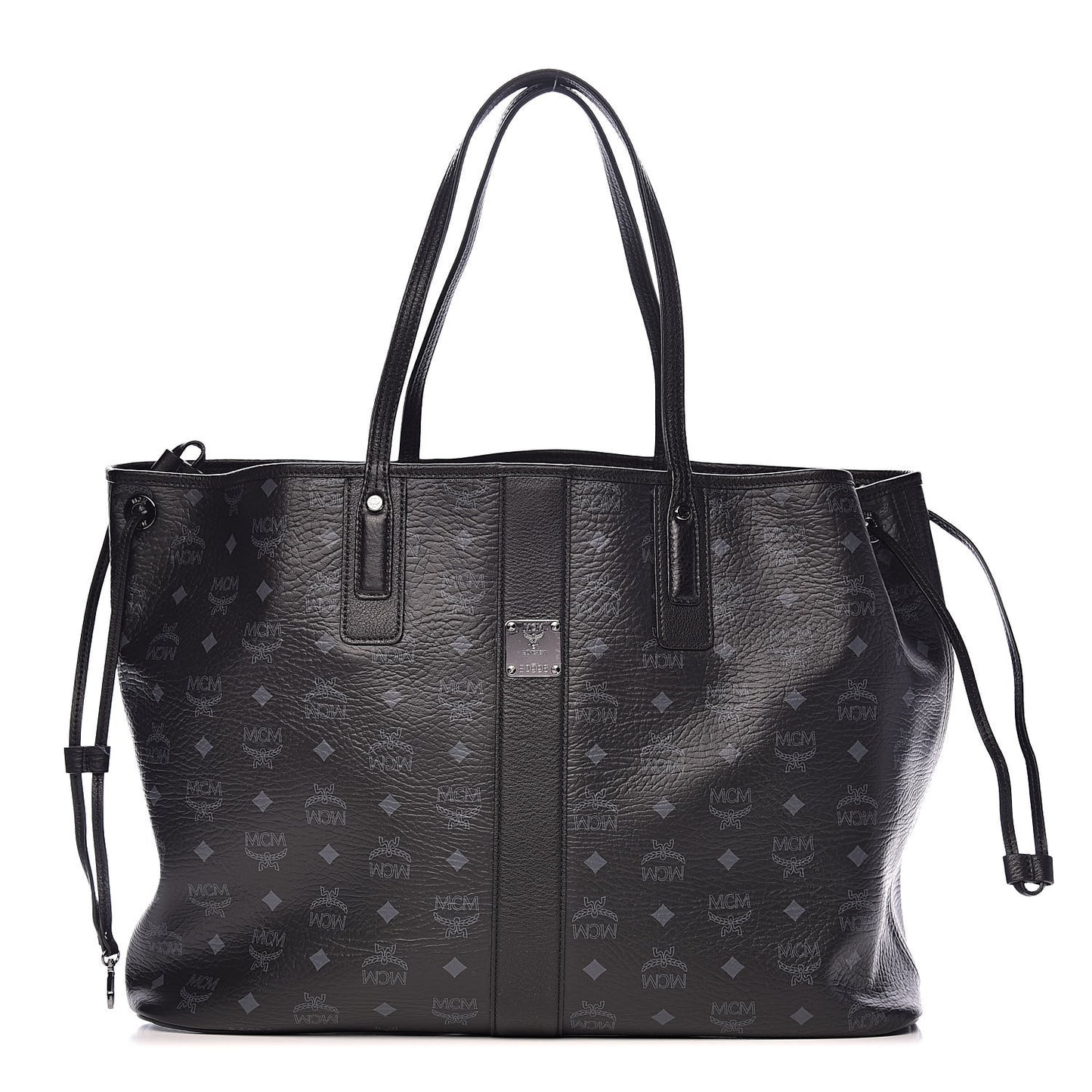Visetos Large Liz Reversible Shopper Tote Black
