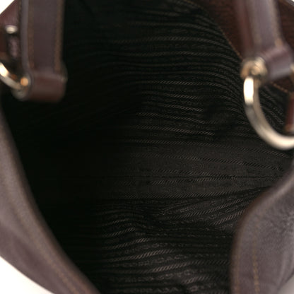 Prada Vitello Daino Hobo Bruciato 4 of 9