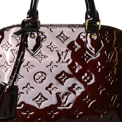 Louis Vuitton Vernis Alma PM Amarante 7 of 9