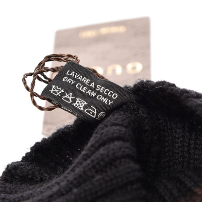 Gucci Wool Interlocking GG Logo Beanie Hat Black 5 of 6