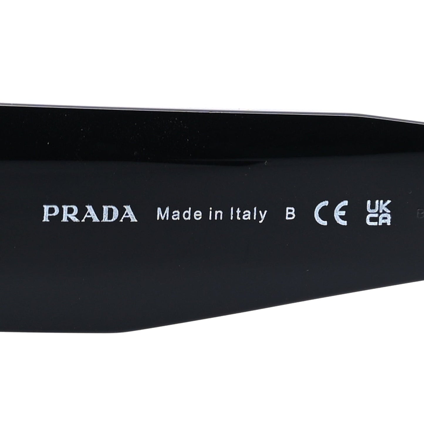 Acetate Symbole Sunglasses SPR 06Y Black