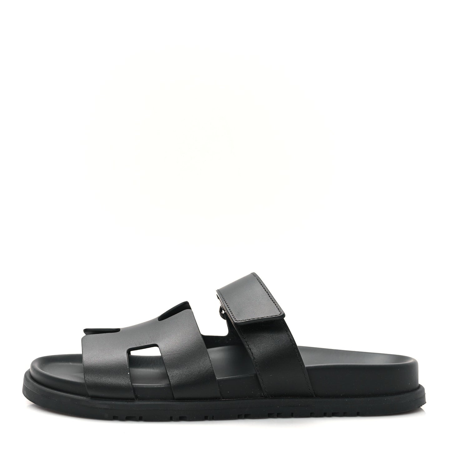 Calfskin Womens Chypre Sandals 38 Black