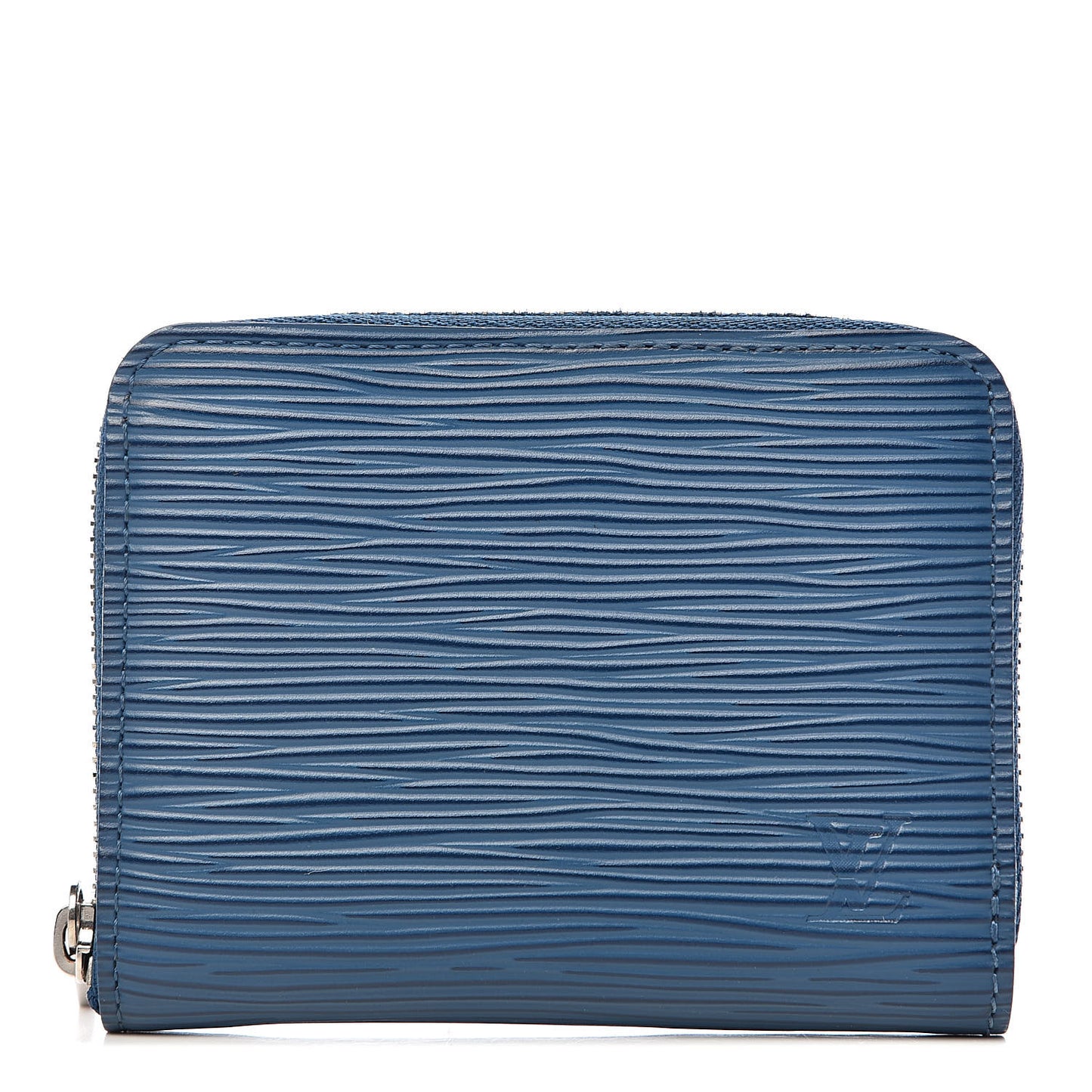 Epi Zippy Coin Purse Saphir